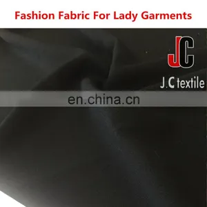 Heavy Polyester Fabric Market Wholesale 100% Polyester Slip Soft Dyed Fabric Crepe Knit Fabric thumbnail-2