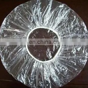 Disposable Clear PE Shower Cap for Hotel Using thumbnail-3