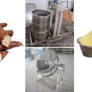 Full Stainless Steel Garri Frying Machine thumbnail-5