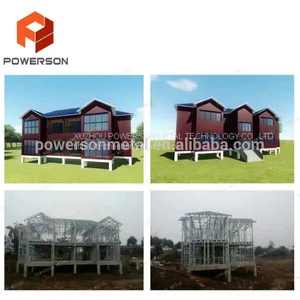 Light Steel Frame Villa Prefabricated Luxury Villa thumbnail-3