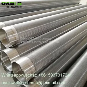 AISI 304L Stainless Steel v Wire Water Well Screens thumbnail-4