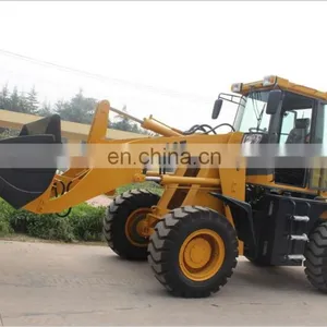 1.5ton Mini Front End Wheel Loader With Wood Splitter thumbnail-2