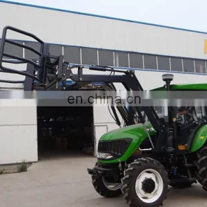 110hp 4wd Farm Tractor With Front End Loader thumbnail-4