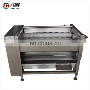 Industrial Automatic Yam Vegetable Washing Machine Potato Skin Cleaner Carrot Peeler thumbnail-3