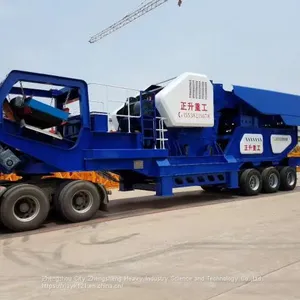 Mobile Station for Crushed Stone, Sand Making and Construction Waste thumbnail-2