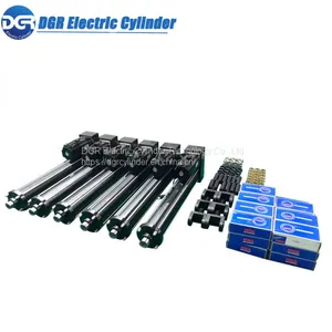 Speed And Position Adjustable High Positioning Accuracy Telescopic Electric Cylinder With Servo Driven thumbnail-1