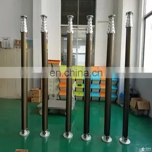 Telescopic Tripod Mast Pole and Pneumatic Telescopic Antenna Mast thumbnail-5