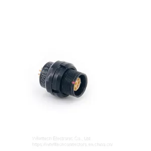 Push-pull Self-latching F Series 9pin Socket Connectors (black Chromed Plated) thumbnail-1