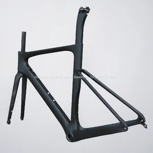 Carbon Full Inner Cable Road Frame Set LTK268 thumbnail-2