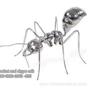Customized Abstract Garden Stainless Steel Animal Sculpture thumbnail-1