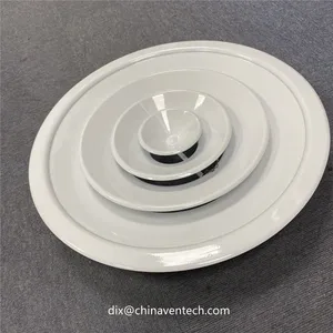 Hvac System Free Sample Aluminum Exhaust Air Round Ceiling Diffuser thumbnail-1