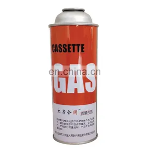 Straight and Round Shape Portable Butane Gas Cartridge Made in China thumbnail-3