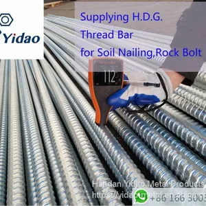 Mining Rock Bolt M20 25 32 for Ground Anchor thumbnail-1