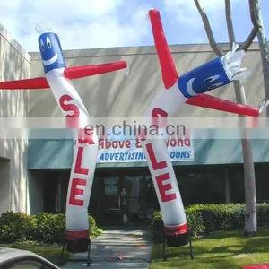 Outdoor Carnival Decoration Waving Air Puppet Tube Man Funny Clown Inflatable Sky Dancer for Kids Events thumbnail-4