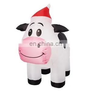 Giant Advertising Inflatable Cow Model With Blower thumbnail-1