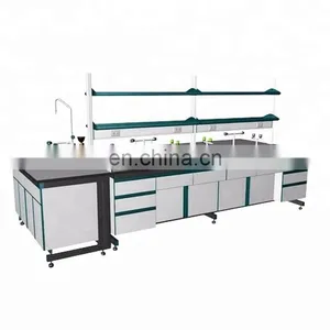 Guangzhou All Steel Laboratory Furniturechemistry Lab Work Tableschool Experimental Equipment Central Bench thumbnail-3