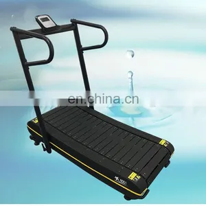 Manual Walking Fitness Treadmill Best Price Running Machine Folding Non-Motorized Curved Treadmill thumbnail-1