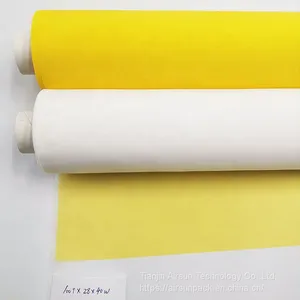 Plastic & Packaging Printing Screen PET Nylon Silk Screen Printing Mesh 36t-165t 80-420mesh Plain T-shirt Printing thumbnail-3