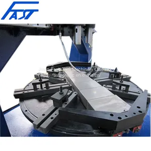 Jinan FAST FLZ1200 Specialized CNC Circular Flange Drilling Machine Flange Rotary Working Table, Auto Clamping, New Tech thumbnail-3