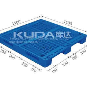 Automatic Pallet Warehouse 1111D WGCZ PLASTIC PALLET（BUILT-IN STEEL TUBE）from China thumbnail-1