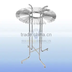 Metal Spinning Ties Display Rack With 4 Legs thumbnail-1