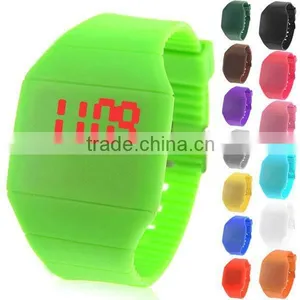 New 2013 Products the Full Color Watch Led Silicone Sports Watch thumbnail-1