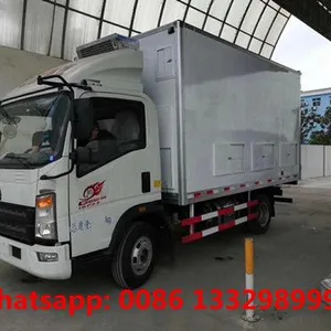 Good Price SINO TRUK HOWO 25,000 Poultry Day Old Chicks Transported Vehicle for Hatcheries thumbnail-1