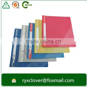 Plastic Clip Report Cover File Folder With Pocket thumbnail-1