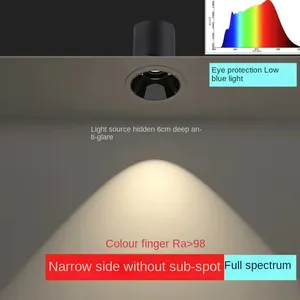 Full Spectrum, no Secondary Spot, Embedded Tube Light, no Main Light, Narrow Edge Anti Glare LED Wall Washing Light, Opening 75mm thumbnail-1