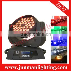 36*15W RGBWA 5 in 1 Led Moving Head Light Moving Head Wash Light DJ Lighting thumbnail-1