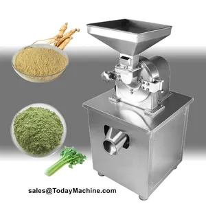 Automatic Industrial Pulverizer Grinding Machine Equipment for Grains Spices Chili thumbnail-1