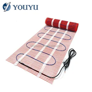Factory Lowest Price Pvc Underfloor Heating Mat Under Tile Electric Heating Mat for Outdoor Heated Floor thumbnail-1