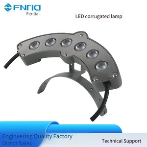 6w High-power Led Corrugated Light With Dmx512 Protocol, 6w Full-color Floodlight Corrugated Light thumbnail-2