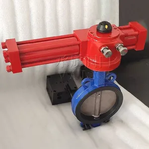 Marine Single-acting Wafer-type Hydraulic Butterfly Valve for Ballast Tanks, Available With Certificates From Various Classification Societies thumbnail-4