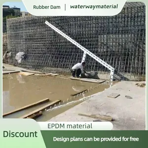 Modular Inflatable Rubber Dam System With Quick-Release Anchoring Mechanism thumbnail-1