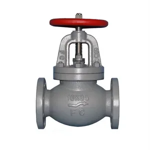 JIS 5K 10K 16K Cast Iron Flange Stop Globe Valve Marine Industrial Globe Valve Manufacturer thumbnail-6