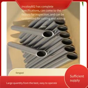 Dengwei International Incoloy802 Stainless Steel Profiles, Complete Specifications, Strong Corrosion Resistance, Customized Cutting and Processing thumbnail-1