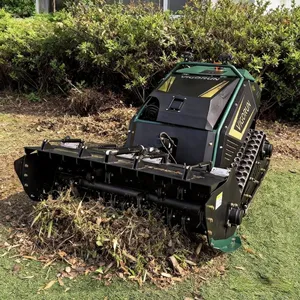 VIGORUN MTSK1000 Industrial Grade Steel Chasis 4-Stroke Twin Cylinder Flail Mower With 13L Fuel Tank Petrol Engine thumbnail-1