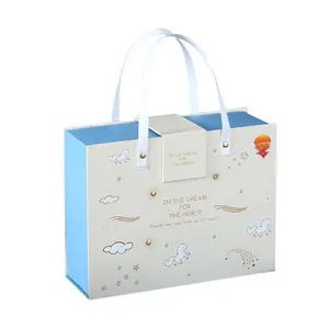 New Design Paper Gift Box With Handle thumbnail-5