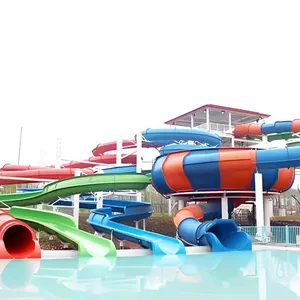 Guangzhou Water Park Equipment Source Manufacturers High-speed Combined Water Slide Large-scale Water Park Equipment Manufacturing thumbnail-3