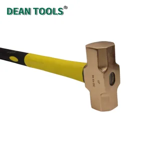 Non-Sparking Copper Sledge Hammer,Spark-free Safety Sledge Hammer,Copper Head Sledge Hammer thumbnail-2