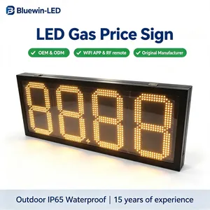 350W Control System Price Sign LED Fuel Price Sign for Gas Station 12