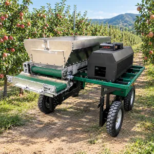 Remote Control Organic Fertilizer Spreader for Narrow Orchard Rows and Farm Fields thumbnail-3