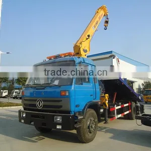 2015 Euro III or Euro IV Dongfeng 4x2 Tow Truck Wrecker With Crane in Peru thumbnail-6