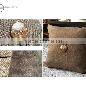 Buttons For Decorative Pillows Indian Hanging Chair Cushion Chair Sponge Cushion thumbnail-5