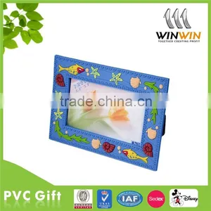 Sea World Blue PVC Rubber Photo Frame/Picture Frame thumbnail-1