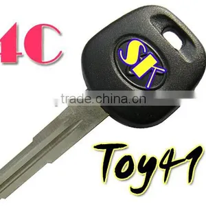High Quality Transponder Key With 4C Chip(TOY41 Blade) for Toyota thumbnail-1