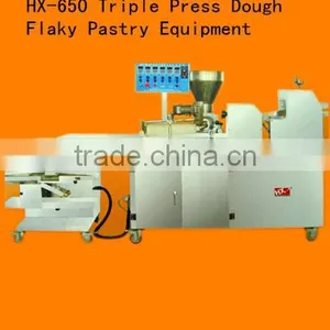 Triple Press Dough Flaky Pastry Making Machine thumbnail-1