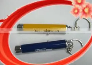 Battery Led Projector Keyring Lamp Torch Keychain With Carabiner thumbnail-2