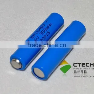 ER10450 AAA li - Socl2 Cylindrical Batteries 3.6V/950mAh Cylindrical Lithium Battery ER10450 thumbnail-1